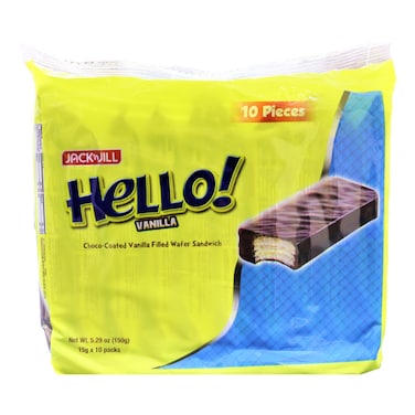 Jack'n Jill Hello! Vanilla Wafer Sandwich 150g