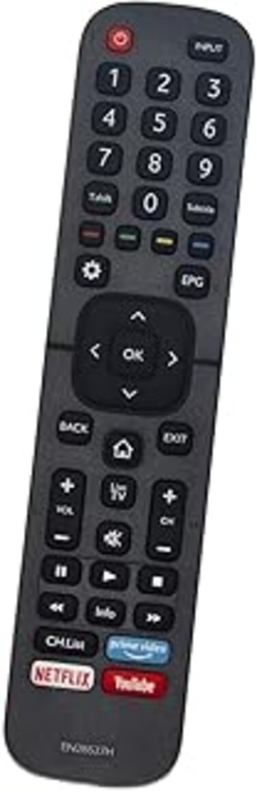 Replacement Compatible EN2BS27H Remote Control Replacement for Hisense 4K UHD TV 58A7100F 65A7100F 43A7100F 50A7100F A7100F 55A7100F 75A7100F