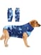 Recovery Suit for Dogs, Post-Operative Bodysuit Surgical Suit Shirt Dogs/Cats, Anti-Licking Vest for Pets Post Surgery, Medical Surgical Clothes for Male and Female Dogs (Blue, S)