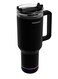 Portable Tumbler with Bluetooth Speaker / 1.2 Capacity / Dual-Function / 300mAh Battery Capacity / 304 Stainless Steel Material / Type-C Charging Interface - Black