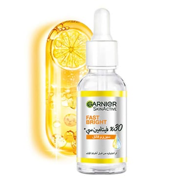 Garnier SkinActive Fast Bright 30x Vitamin C &amp; Niacinamide Anti Dark Spot Serum 30ml