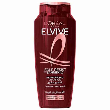 لوريال باريس إلفيف فول ريزيست شامبو  مقوي للشعر الضعيف مع الأمينكسيل، 400 ملل