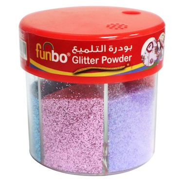 Funbo Glitter Powder, 6 Colours, 50g