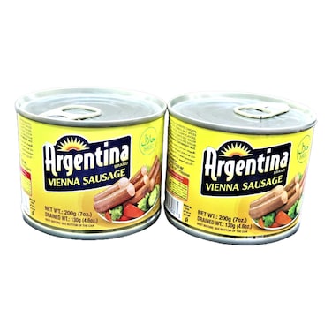 Argentina Chicken Vienna Sausage, 200g Pack of 2