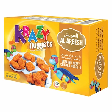 Al Areesh Krazy Chicken Nuggets, 500g