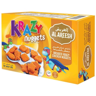 Al Areesh Premium Breaded Chicken Nuggets, 500g