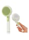 X spring Cat Brush with Release Button, Cat Grooming Brush with Durable ABS Material, Self Cleaning Cat Comb Hair Brush for Indoor Cats, Cat Brush for Shedding, Pet Supplies Hair Remover Tool
