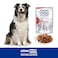 Special Dog Excellence by Monge   Adult Medium Dog Wet Food with Beef   Super Premium Complementary Wet Dog Food   Chunkies in Pouch - Pack of 24x100g