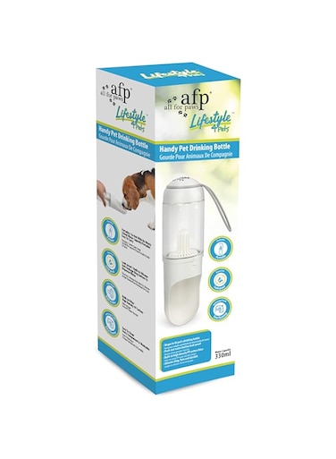 all for paws Handy Drinking Bottle for Dogs - 330ML