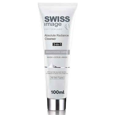 Swiss Image Absolute Radiance Whitening 3 in 1 Face WashاScrub &amp; Mask 100ml