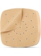 Air Fryer Parchment Paper 100 Pcs - 8.5 inch Unbleached Square Air Fryer Liners/Steaming Parchment Liner/Perforated Parchment for Air Fryer, Steaming Basket and More (100, Unbleached)