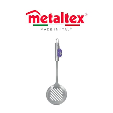 Metaltex Imperial Skimmer 35cm &ndash; Stainless Steel Slotted Spoon with Ergonomic Handle, Beginner Series