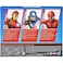 Marvel Hasbro Marvel Action Figure  6-inch Toy 3-Pack Iron Man Figures Spider-Man Captain America Ages 4 and Up