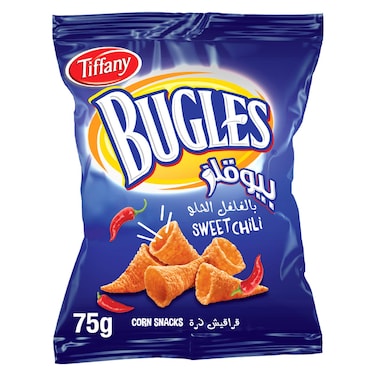 Tiffany Bugles Sweet Chili 75g