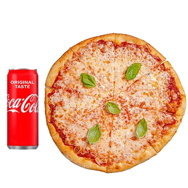 Small Margherita Pizza Combo Meal
