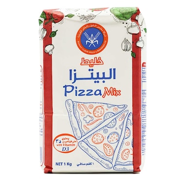 Kuwait Flour Mills &amp; Bakeries Co. Pizza Mix with Vitamin D3, 1kg