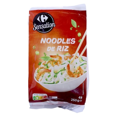 Carrefour Sensation Thick Rice Noodles, 250g