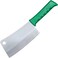 Master 7 Inch Stainless Steel Meat Cleaver - Heavy-Duty Butcher Chopping Knife (Green)