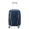 Delsey Clavel 4 Wheel Expandable Hard Casing Cabin Trolley 55cm Navy Blue