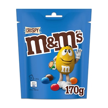 M&amp;M's Crispy Chocolate Bag, 170g
