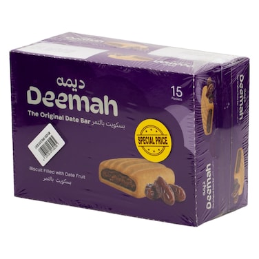 Deemah Date Bar, 25g Pack of 30