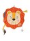Gigwi Joyful Space Series Cat Play Mat Lion with Crinkle Paper &amp; Catnip Bag Cat Toy (7326)