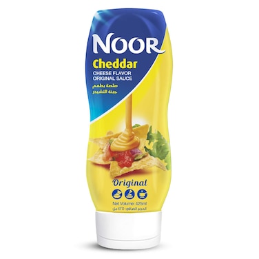 نور صلصة أصلية بجبن الشيدر 425 ملل