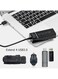 Generic 4 Port USB 3.0 Hub Super Speed 5 Gbps Converter Cable Adapter Black