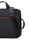 Generic Laptop Bag With Multi Compartment 15.6" Travel Briefcase With Organizer Expandable Large Hybrid Shoulder Bag Water Resistant Dustproof Business Messenger Briefcase Black