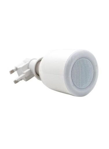Generic Quran Portable Speaker With LED Lamp 4.3 x6.4x8.1 Inch White