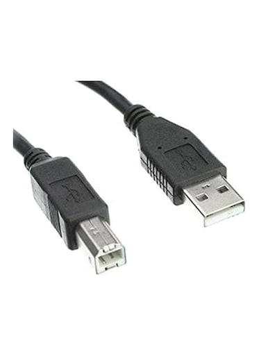 Generic Wired Printer Cable, Black