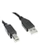 Generic Wired Printer Cable, Black