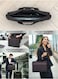 Edots 15.6" Expandable Laptop Briefcase, Sleek &amp; Professional Laptop Bag - Black