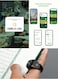 iQIBLA Metal Zikr Ring, Green, 20mm Prayer Counter, Tasbih Counter &amp; Muslim Prayer Time Reminder, Waterproof Wearable Technology