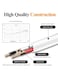 Edots Micro USB Cable Cord - A To Micro B - Micro USB Charging Data Cable - USB 2.0 - 1x USB A Male, 1x USB Micro B Male