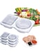 20 Pack Double Compartment Condiment Container, Chili Oil Salad Box, Snack Container, Condiment Containers With Lids, Condiment Containers with Used for Take-out
