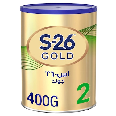 S-26 Gold Follow On Milk Formula Powder, Stage 2, 400g