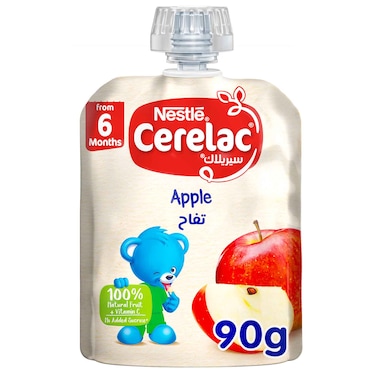 Nestle Cerelac Apple Puree, 90g