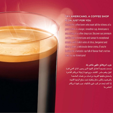 Nescafe Dolce Gusto Cafe Americano Coffee Pods, 128g