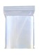 100 Piece Zipper Plastic Bags Clear 8 x 12cm