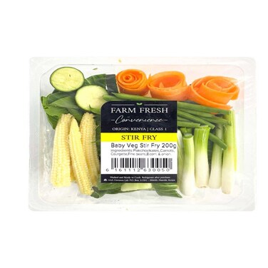 Baby&nbsp;Vegetable&nbsp;Stir&nbsp;Fry&nbsp;Punnett&rsquo;s 200g