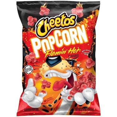 Cheetos Popcorn Flamin Hot Flavoured Snacks, 184.2g
