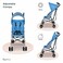 Nurtur Lightweight Foldable Baby Stroller B801FT, Blue, 6 Months to 3 Years