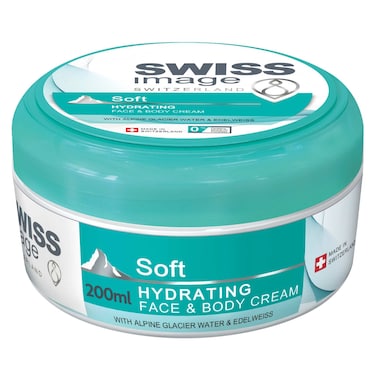 سويس إيميج كريم مرطب ناعم للوجه والجسم 200 ملل