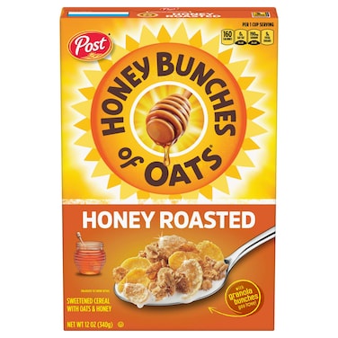 بوست رقائق شوفان محمصة بالعسل 340 غرام