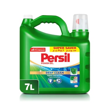Persil Power Gel Liquid Laundry Detergent 7L