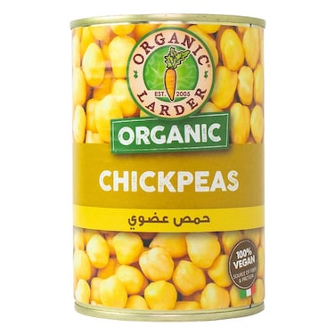 Organic Larder Chickpeas, 400g