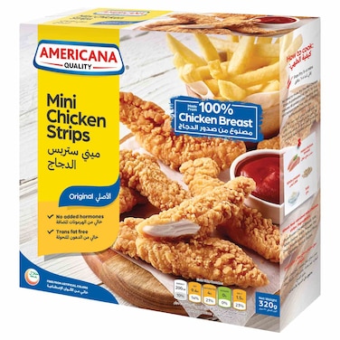 Americana Mini Chicken Strips, 320g