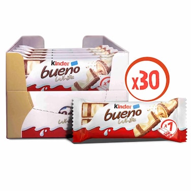Kinder Bueno White Chocolate Bar, 1170g