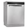 Whirlpool Freestanding Dishwasher, WFC 3C33 PF X UK, 14 Place Settings, Stainless Steel, Silver